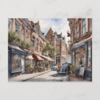 amsterdam aquarelle