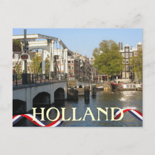 Carte postale Amsterdam Bridge Holland