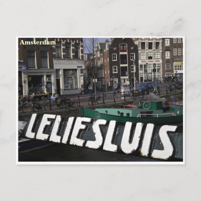 Carte Postale Amsterdam greetingcard (Devant)