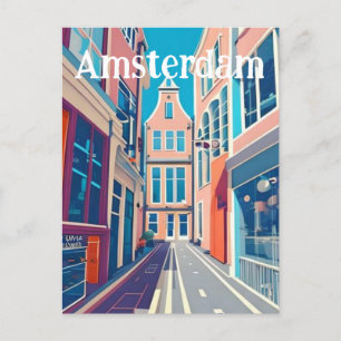 Carte Postale Amsterdam Pays-Bas