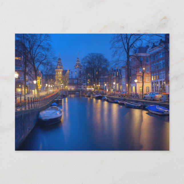 Carte Postale Amsterdam, Pays-Bas (Devant)