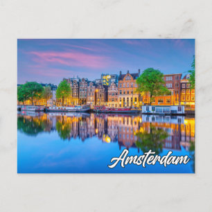 Carte Postale Amsterdam, Pays-Bas