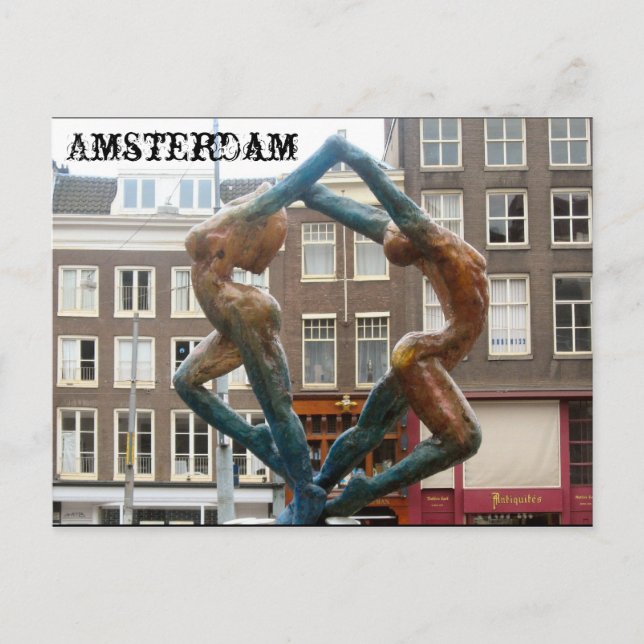 Carte Postale Amsterdam Postcard (Devant)