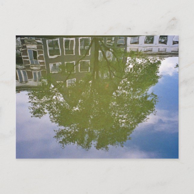 Carte postale Amsterdam Reflection (Devant)