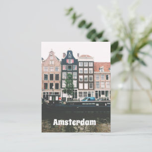 Carte Postale Amsterdam Voyage Souvenir