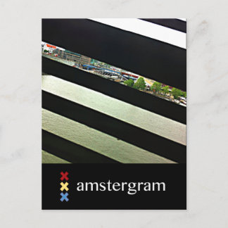 Carte Postale Amstergram portuaire