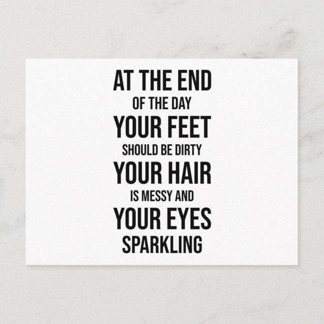 Carte Postale Amusant Sayings Adventure (Devant)