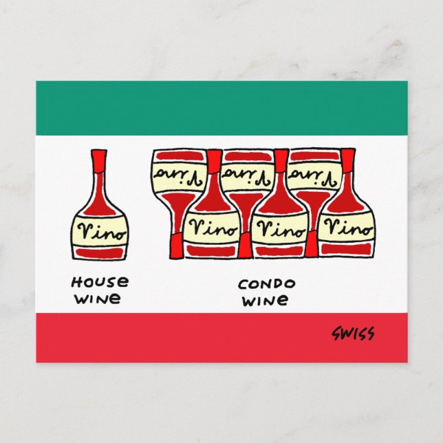 Carte Postale Amusant Se Déplacer Vers Un Condo Cartoon Changeme (Devant)