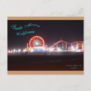 CARTE POSTALE AMUSEMENT À LA PLAGE