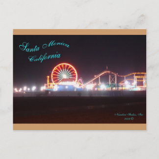 CARTE POSTALE AMUSEMENT À LA PLAGE