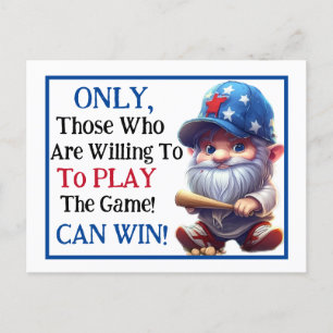 Carte Postale Amusement de baseball