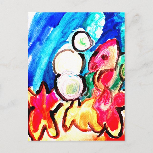 Carte Postale Amusement Seahorse (Devant)