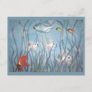 Carte Postale amusez-vous avec le poisson de la marque