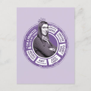 Carte Postale Amy Farrah Fowler - Graphique d'informations