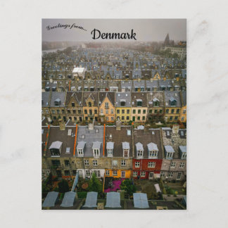 Carte Postale An Aerial View of Copenhagen Denmark
