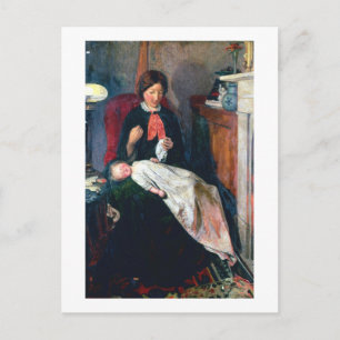 Carte Postale An English Fireside of 1854-5