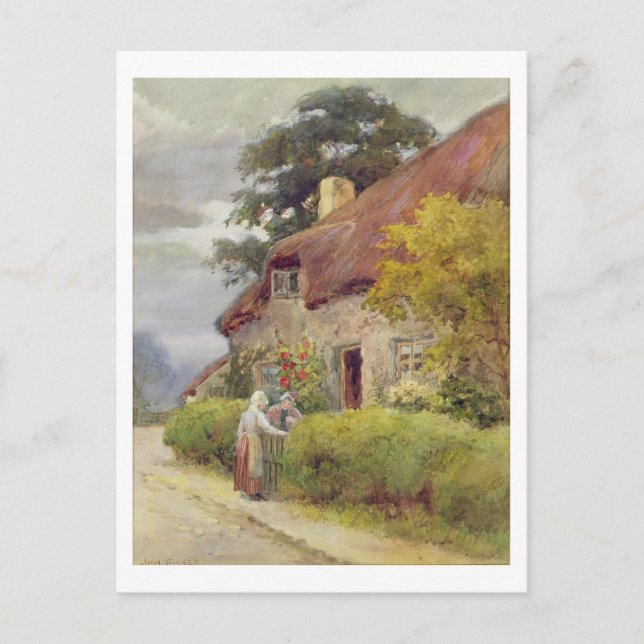 Carte Postale An evening gossip (Devant)