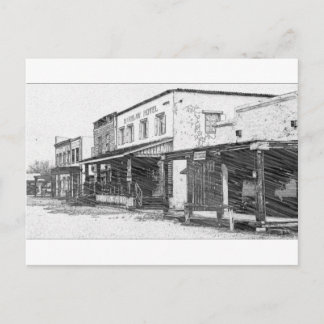 Carte Postale An Old Western Town