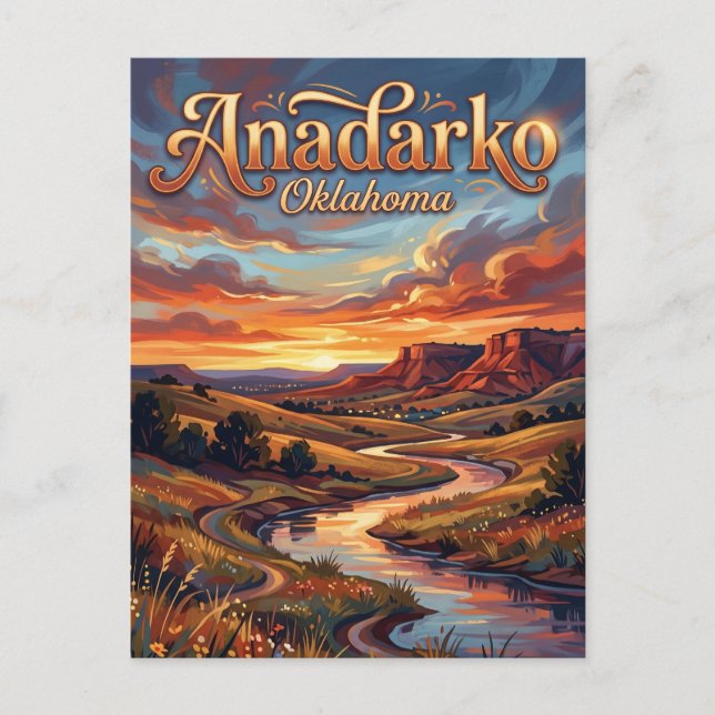 Carte Postale Anadarko USA (Devant)