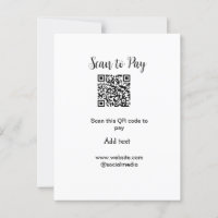 Analyser pour payer scanner code QR ajouter des dé