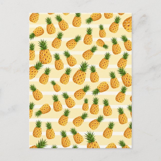 Carte Postale Ananas (Devant)