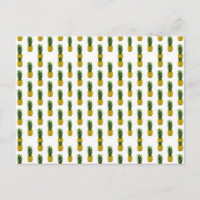 Carte postale ananas (Devant)