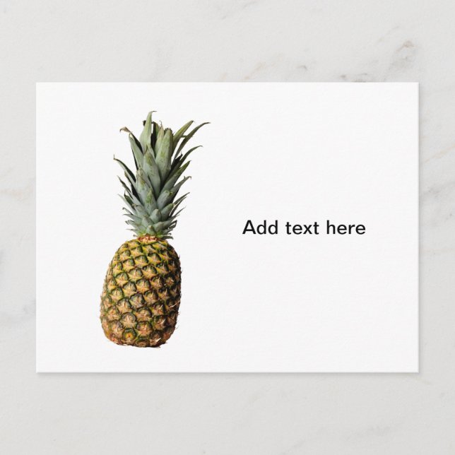 Carte Postale Ananas (Devant)