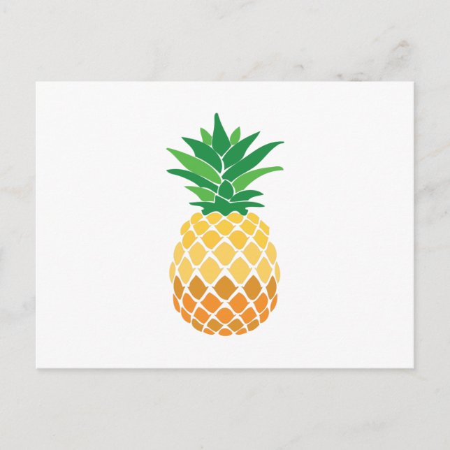 Carte Postale Ananas (Devant)