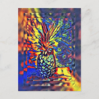 Carte postale ananas