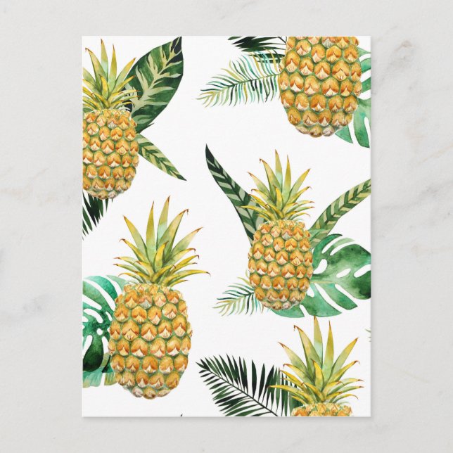 Carte Postale Ananas (Devant)