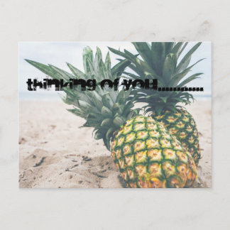Carte postale ananas