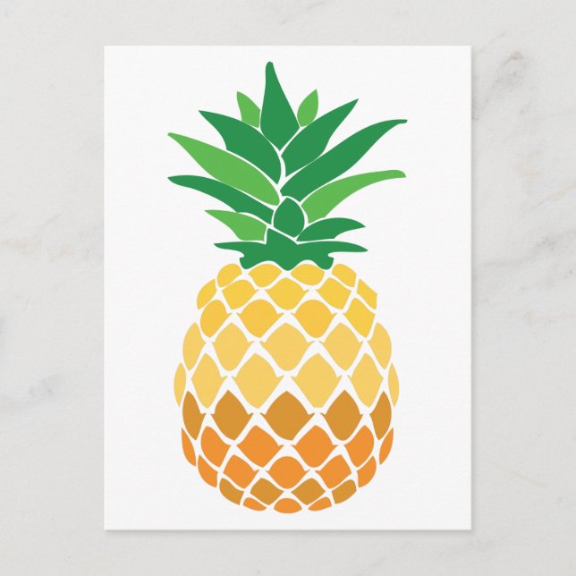 Carte Postale Ananas (Devant)