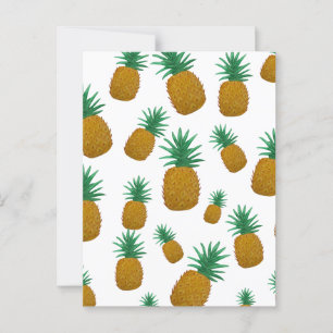 Carte Postale Ananas dansant