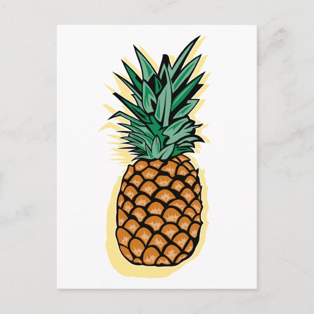 Carte Postale Ananas délicieux (Devant)
