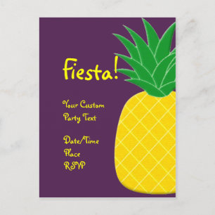 Carte Postale Ananas Fiesta