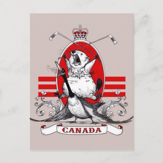 Carte Postale Anarchie canadienne (Devant)