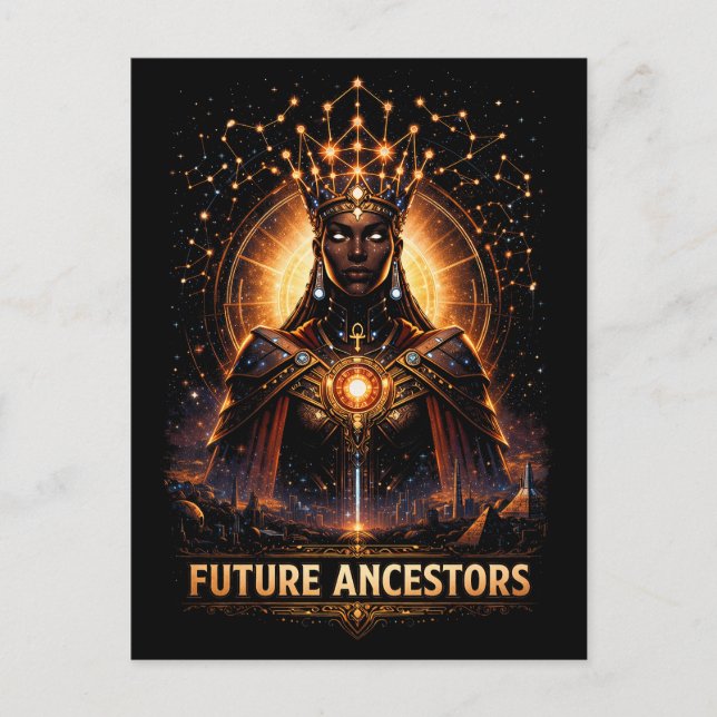 Carte Postale Ancêtres futurs (Devant)