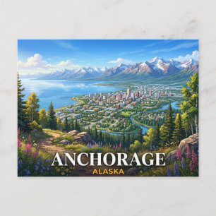 Carte Postale Anchorage Alaska