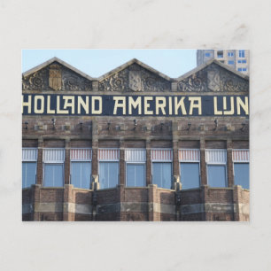 Carte Postale Ancien bureau HAL, Rotterdam