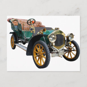 Carte Postale Ancien cabriolet