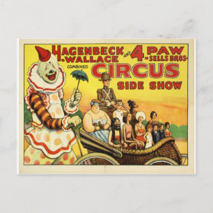 Carte Postale Ancien cirque