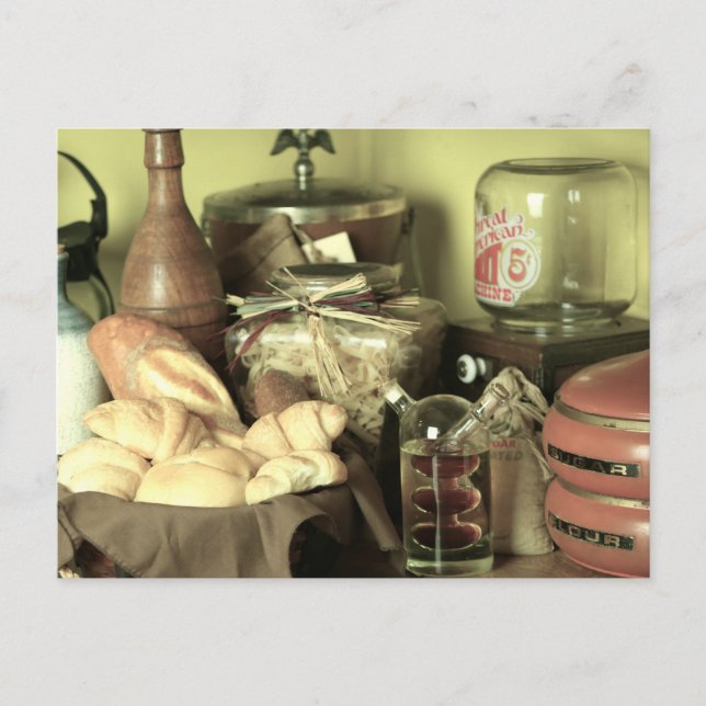 CARTE POSTALE ANCIEN COMPTEUR CUISINE (Devant)