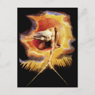 Carte postale : Ancien des jours ~ William Blake