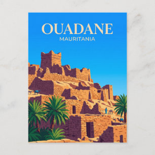 Carte Postale Ancien Ksar d'Ouadane Mauritanie