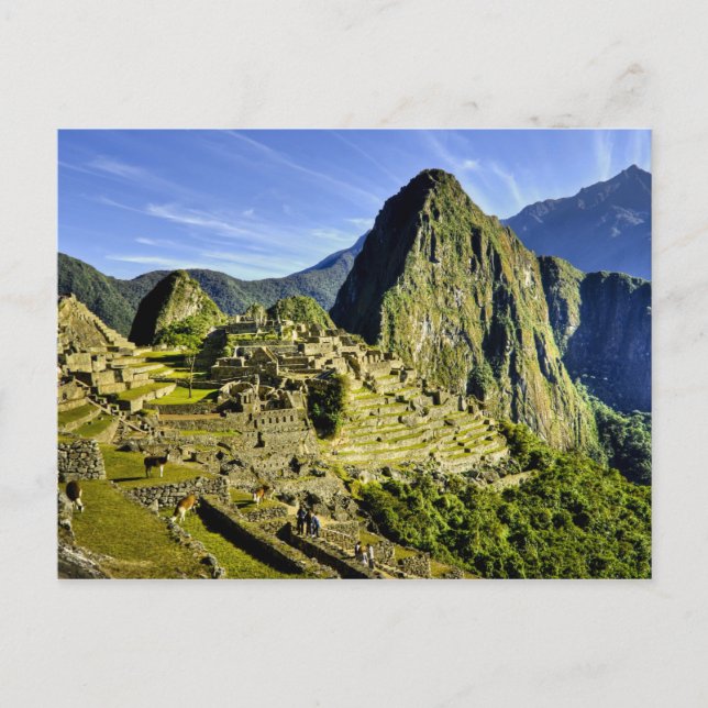 Carte Postale Ancien Machu Picchu, dernier refuge des (Devant)