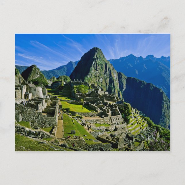 Carte Postale Ancien Machu Picchu, dernier refuge des 2 (Devant)