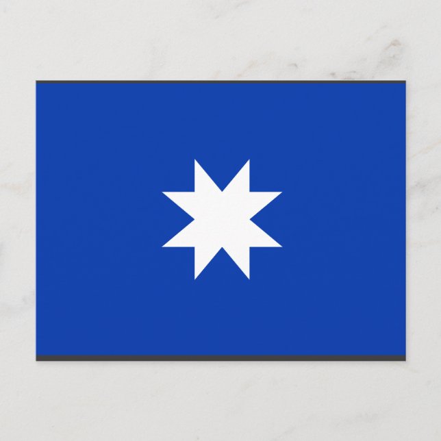 Carte Postale Ancien mapuche, Chili (Devant)