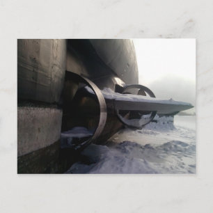 Carte Postale Ancien sous-marin