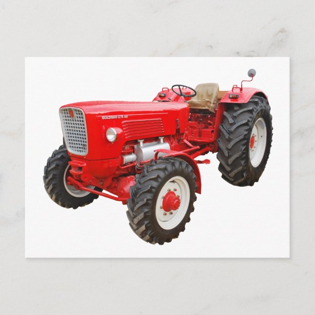 Carte Postale Ancien tracteur Validner G 75 AS (Devant)