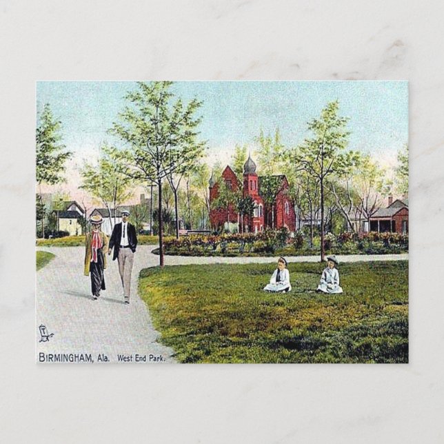 Carte postale ancienne - Birmingham, Alabama (Devant)